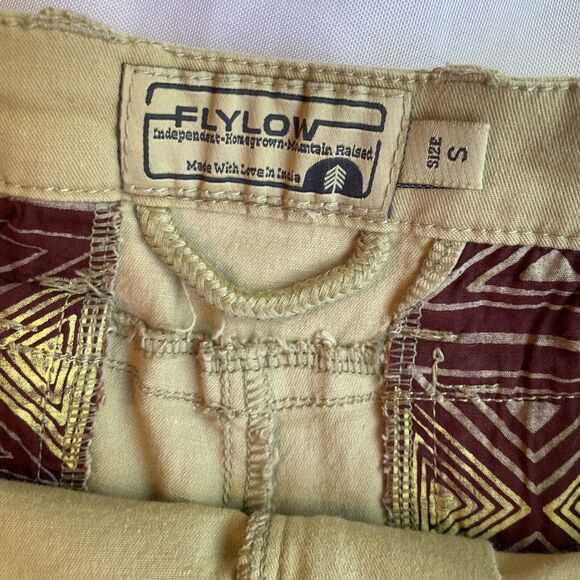 Flylow Women’s Tan Hiking Outdoor Short Sz Small‎ 4 Inseam - Picture 5 of 9